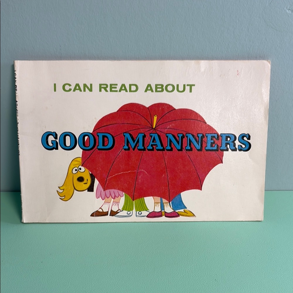 I Can Read About Good Manners, Author Erica Frost, Kids Book about Manners
